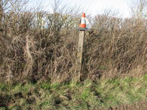 Greenwich Meridian Marker; England; East Sussex; Rodmell